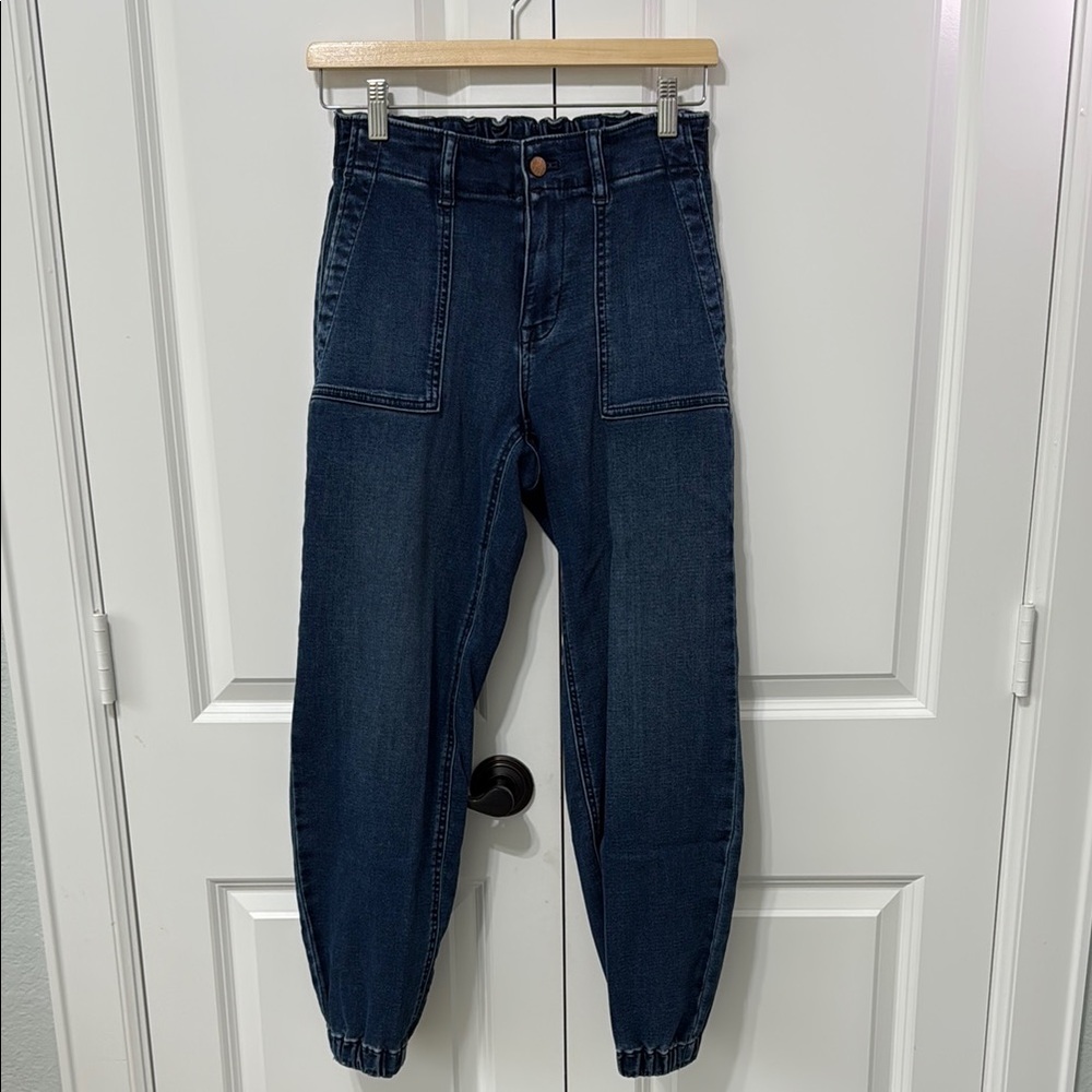 J.Crew Denimn Joggers, Size 25 waist, Size 2